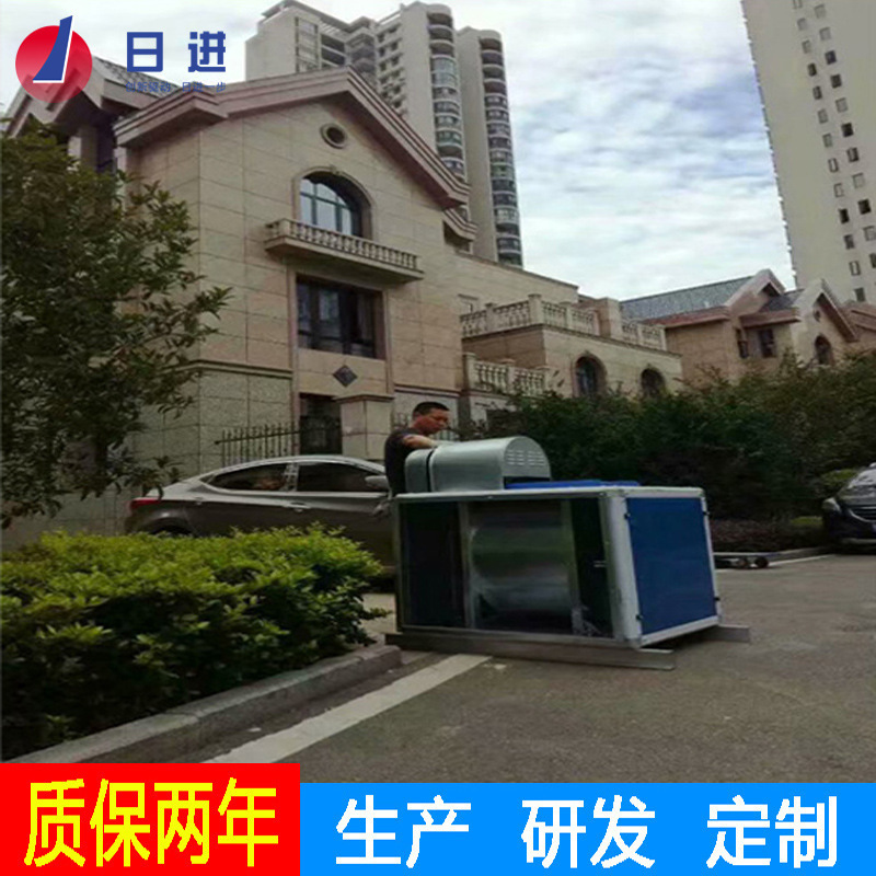 别墅区适用低噪音通风排烟风机箱柜式离心通风厨房管道风机厂