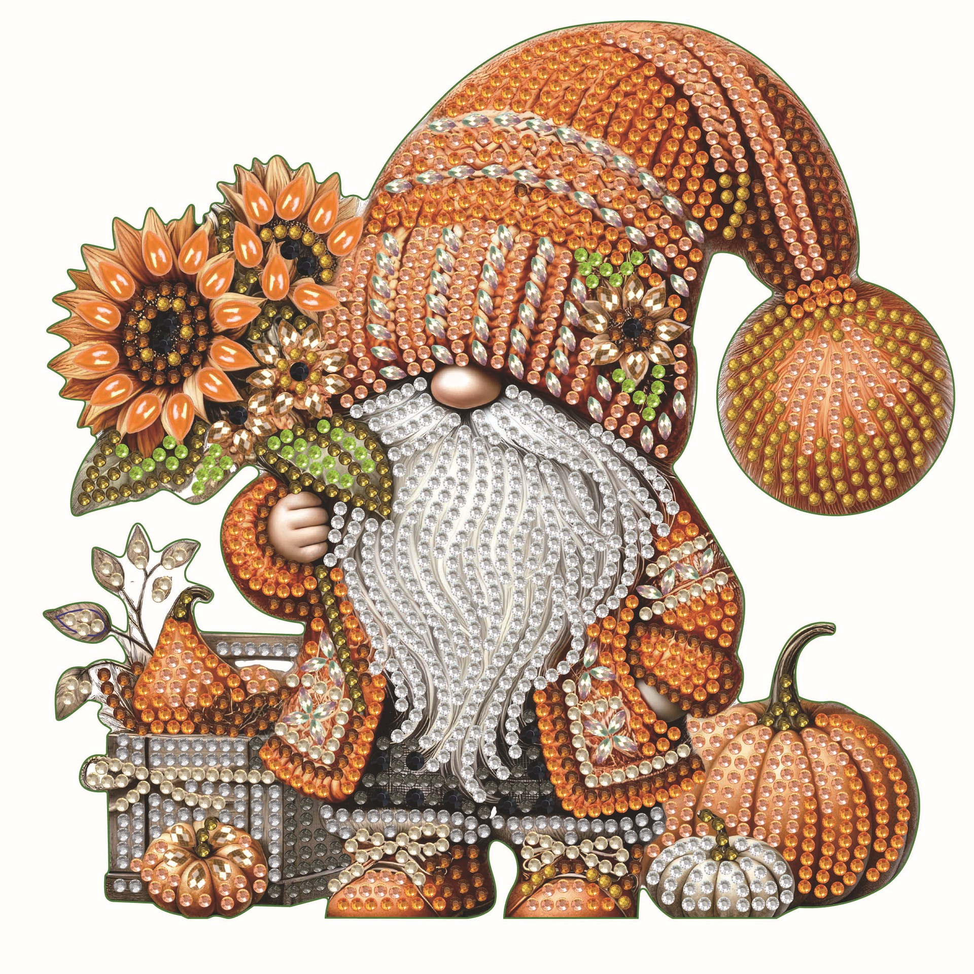 Pintura de diamantes 5D transfronteriza hecha a mano DIY, adorno de juguete de cartón tridimensional, dinosaurio de dibujos animados, pintura de diamantes para niños.