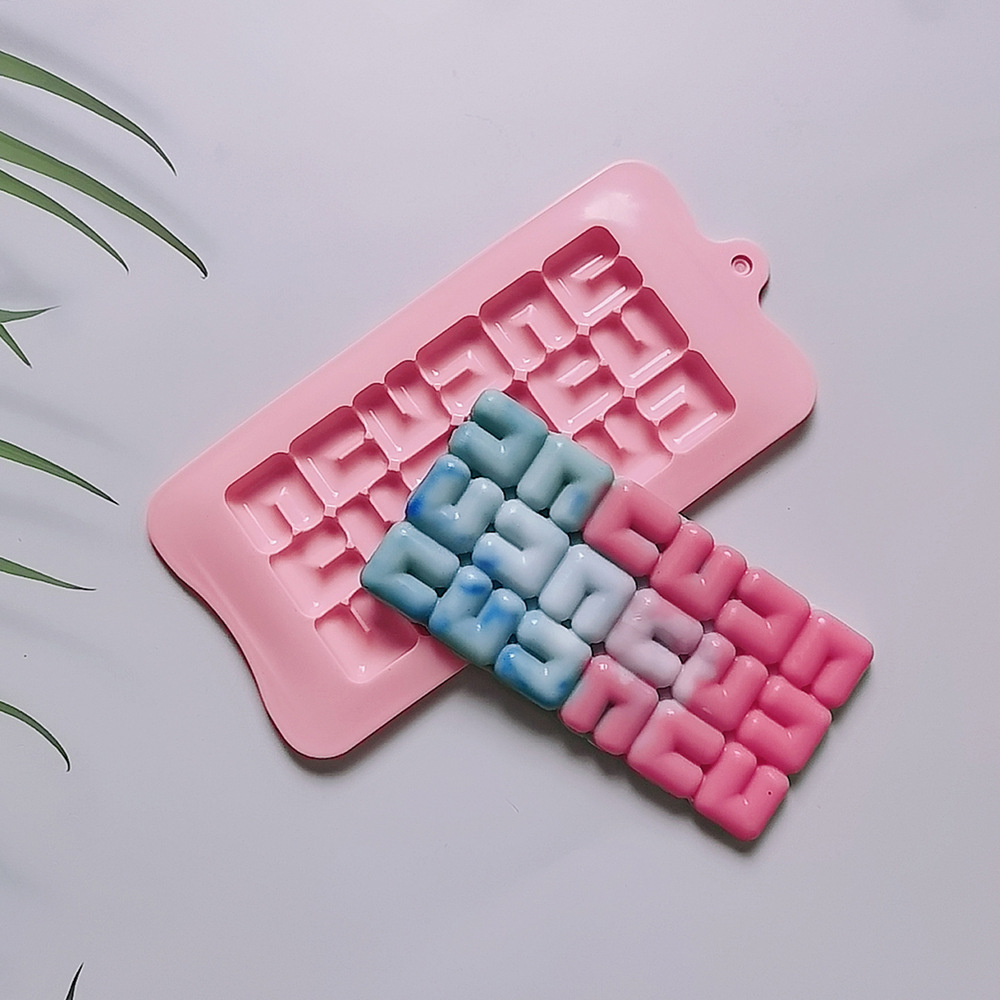 453 chocolate Euler molde de silicona para pastel de chocolate gelatina molde de pan herramientas de horneado