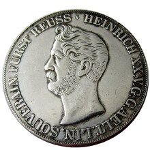 �¹� 2 Thaler 1841-1851��ͬ�����ѡͭ�������Ƽ����DE01-04