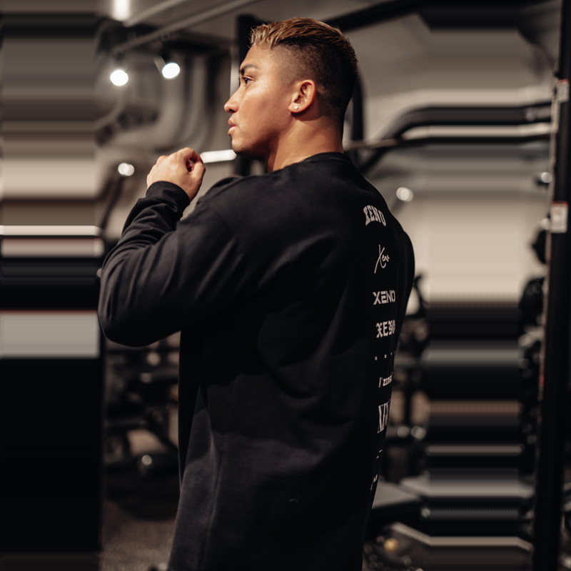 Title 9, Erkek Spor Uzun Kollu Fitness Antrenman Tişörtü...