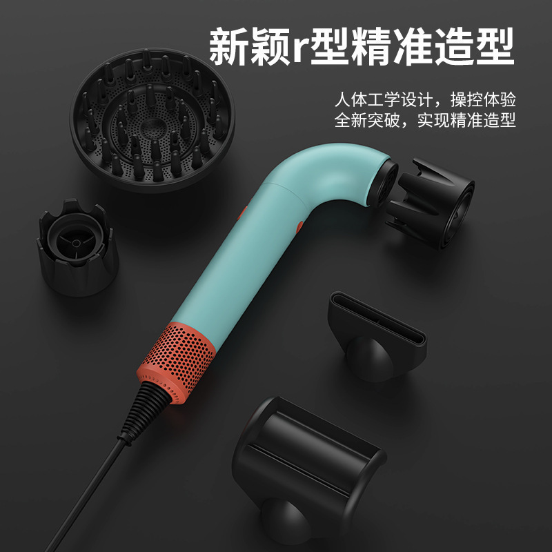 华强北爆款HD18弯管吹风机 发廊专用高速恒温速干大吹力电吹风机|undefined