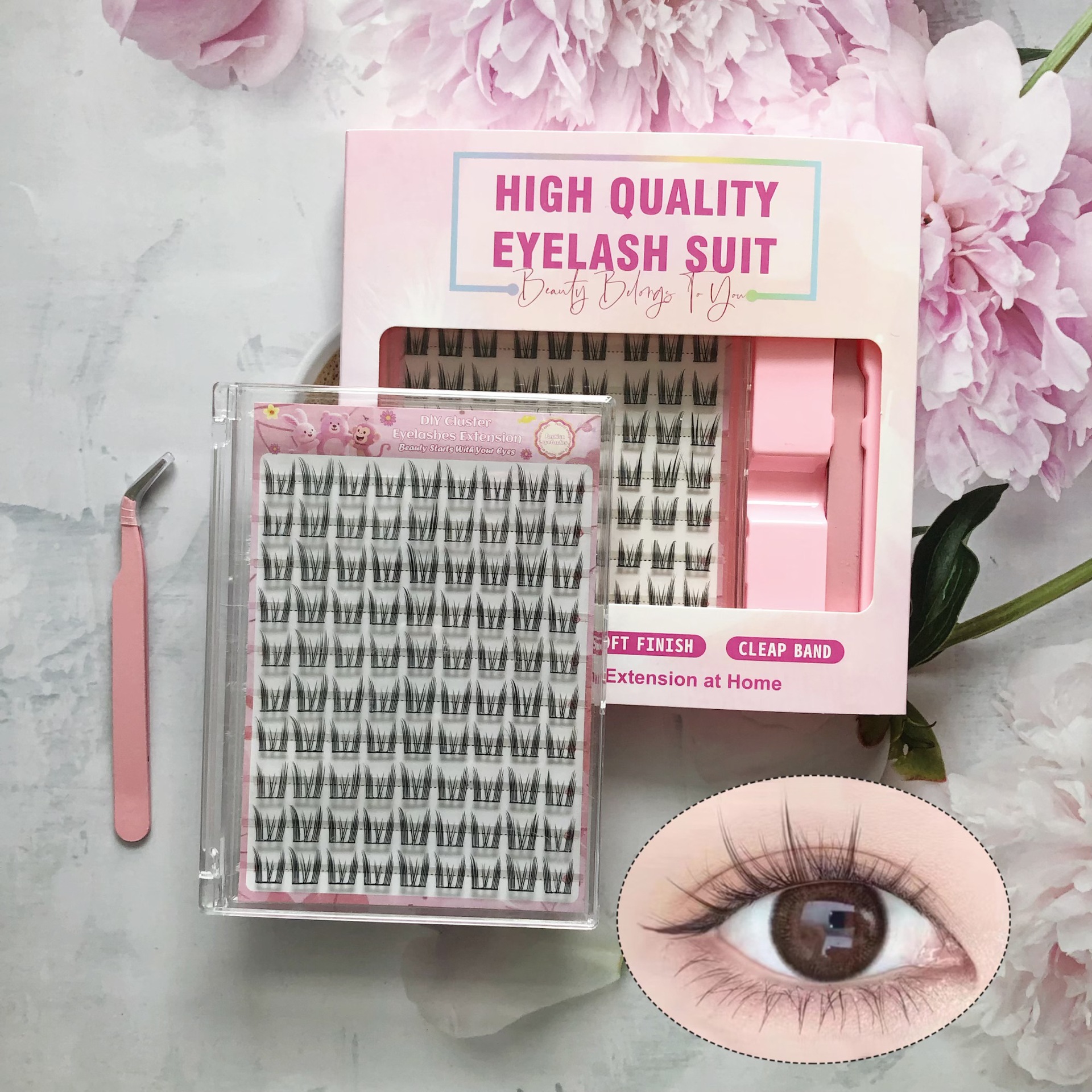 30 - 100D ciegas falsas transfronterizas de gran capacidad, ciegas de extensión de ciegas autoinjertadas, set de ciegas falsas