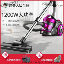 韩夫人吸尘器家用手持式超静音强力除螨地毯大功率小型H926-10R