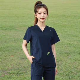 洗手衣女手术衣手术室医护牙科医生口腔护士工作服高端医美工作服