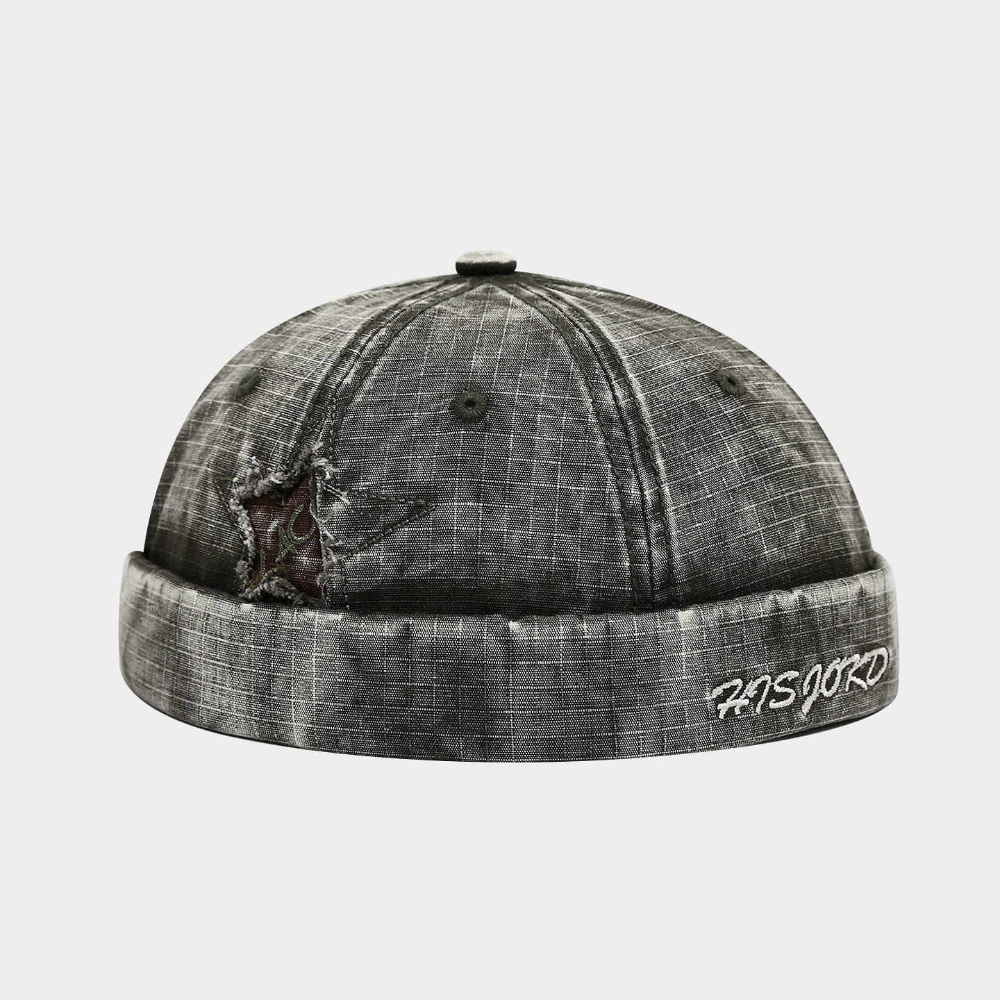Modas de moda retro hombre retro sombrero de otoño calles hip hop letras pentagrama pegatinas gorras de piel de melón mujer