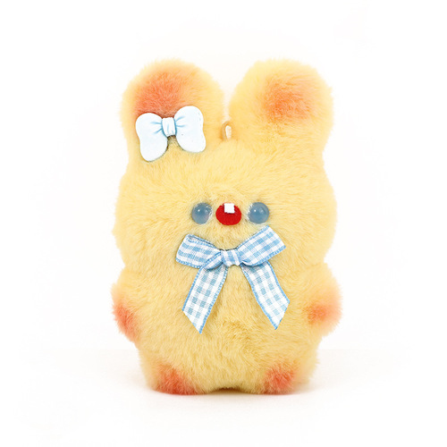 Creative handmade Yaya Rabbit doll pendant plush cartoon doll handmade doll gift keychain jewelry wholesale