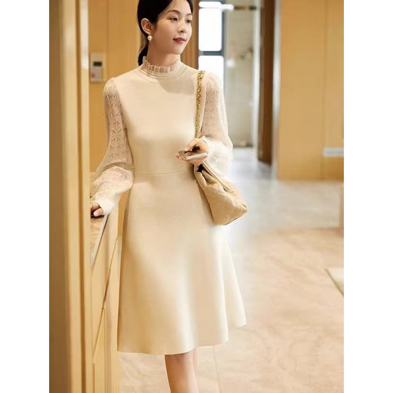 Elegant autumn long-sleeve
