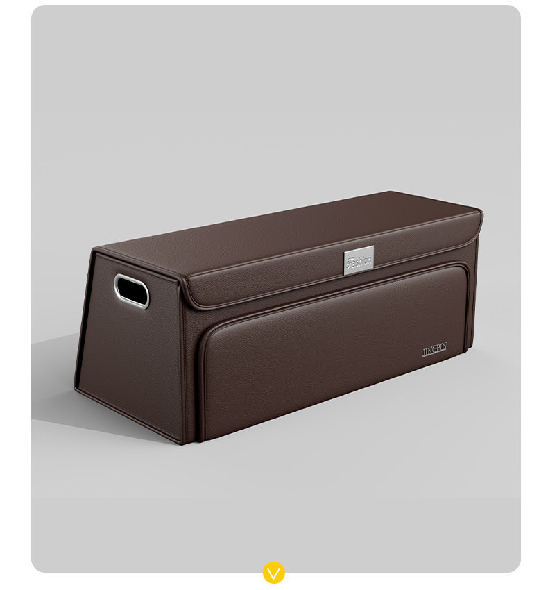 Cross-border car trunk storage box, foldable car trunk organizer, car accessories wholesale