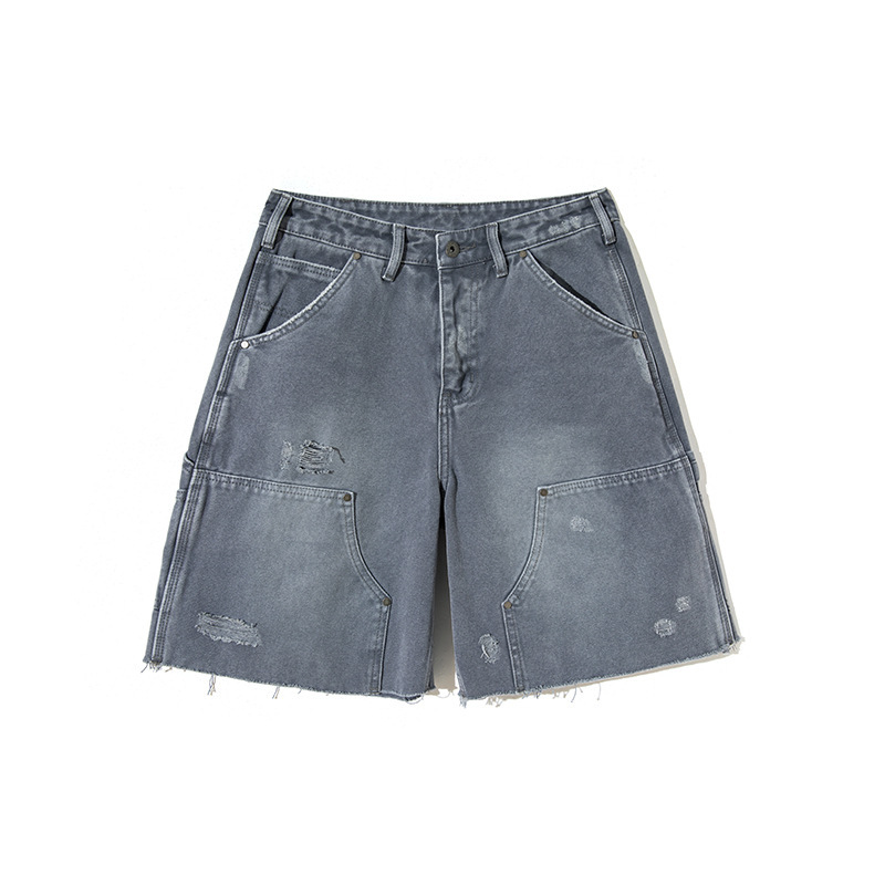 New Vintage American Retro 16 oz Heavy Canvas Washed Distressed Horse Lohkah Men's Pants