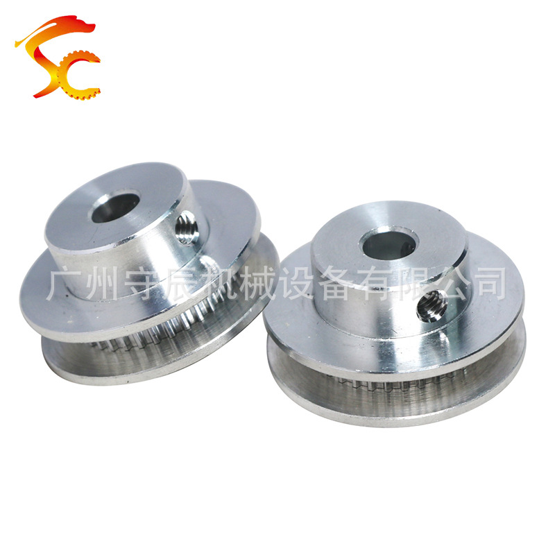 工厂供应 铝合金同步皮带齿轮 MXL 32齿 内孔6 齿面5 现货 精加工