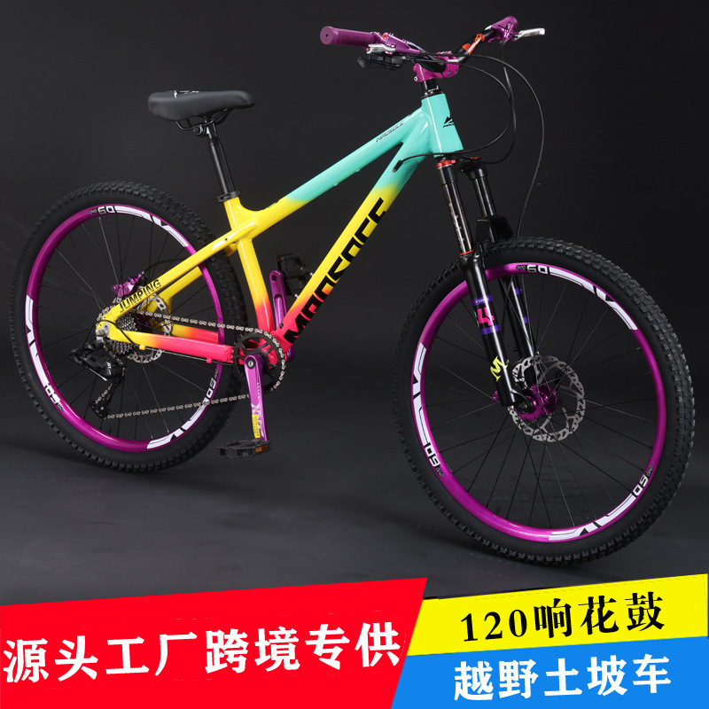 27.5inch Aluminum Alloy Dirt Bike for Commuting and Student Use, 2026 Internet Celebrity Bike, Di Brand Collaboration Model, Off-Road Bicycle 27.5inch Aluminum Alloy Dirt Bike for Commuting and Student Use, 2026 Internet Celebrity Bike, Di Brand Collaboration Model, Off-Road Bicycle