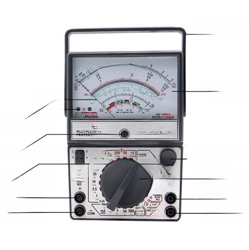 Nanjing Tianyu MF47 Pointer Type Multimeter Mechanical High Precision Anti-Overload Buzz All-Protection Universal Meter with Internal Magnet