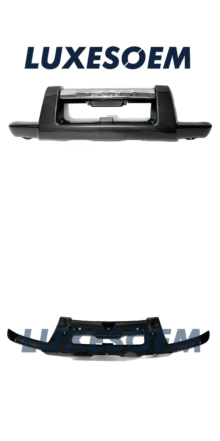 Suitable for Toyota Land Cruiser Prado 120 Dark Gray Front Bumper 52437-60080-F0