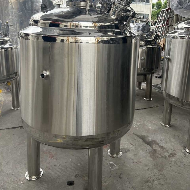 マスク液体混合タンクカスタムステンレス鋼垂直蒸気加熱反応器化学液体混合混合タンク|undefined