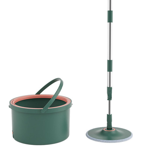 Manufacturer of lazy household rotating mop with bucket, clean sewage separation, hand-washable mopping artifact, suction horizontal slab mop