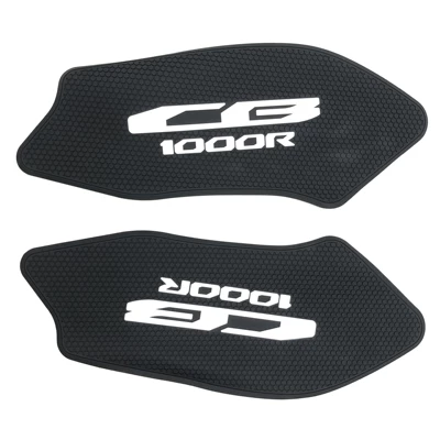 Suitable for Honda CB1000R new model motorcycle modification parts, fuel tank anti-slip stickers, heat insulation side stickers, decorative stickers (Motorcycle helmet anti-fog film) - black