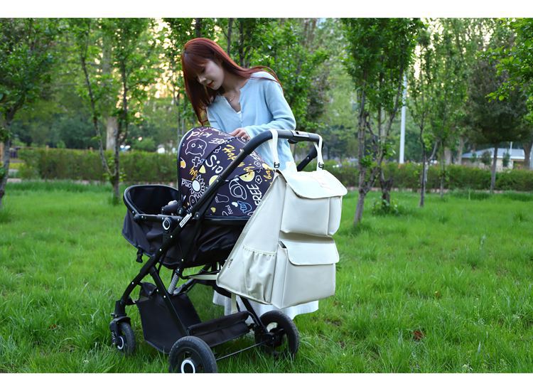 Baby stroller hanging bag, storage bag, baby walking tool, storage bag, baby stroller universal accessory hanging bag, storage hanging bag undefined