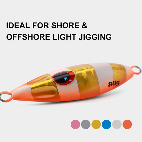 30g 40g 60g 80g honeybee shore cast sea fishing slow rolling iron plate lead lure fishing bait cross-border e-commerce