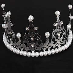 Crown manufacturer wholesale decorative accessories baking cake ornament children queen birthday wedding material trending bouquet