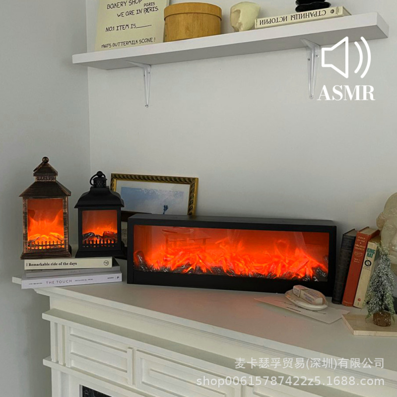 LEDシミュレーション火炎灯灯夜灯復古風雰囲気装飾暖炉灯北欧創意装飾装飾装飾灯|undefined