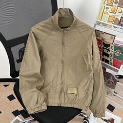 男士外套2025春季新款立领帅气工装商务休闲夹克百搭时尚潮流上衣