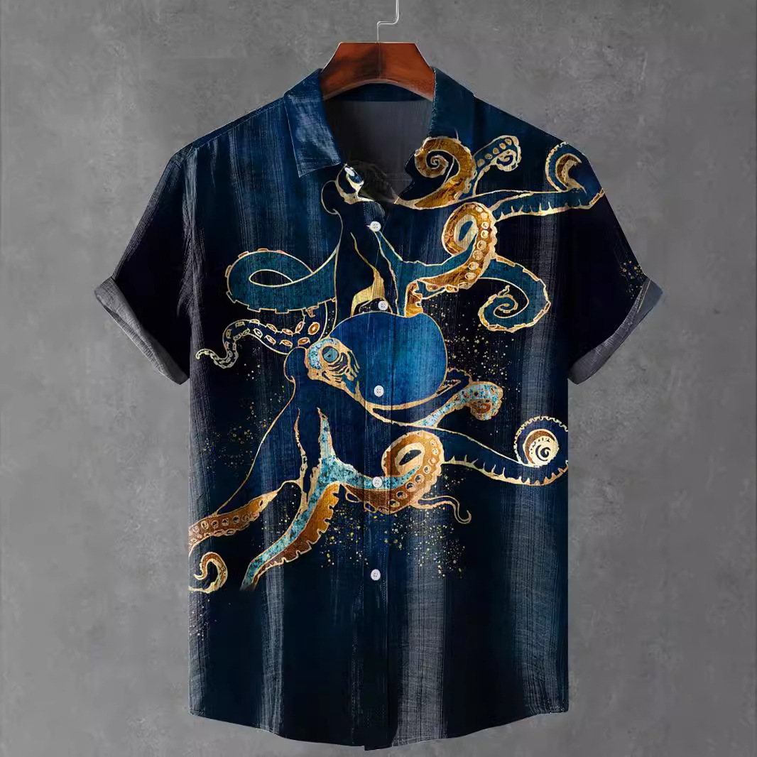 Small Blue Silk Polyester Fitted Solid Argyle Winter Summer Ruffled Anti Swimming Unisex Teens Adults Jersey Tee_voghion.com