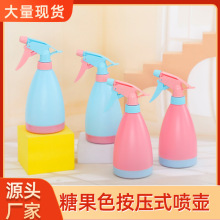 喷壶糖果色喷水壶园艺工具洒水壶塑料浇花小喷壶酒精消毒喷壶批发