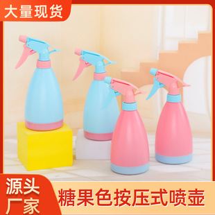 Candy color watering can watering can gardening tools watering can plastic watering small watering can alcohol disinfection watering can Wholesale