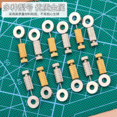 固定針手作り革具diy革錐縫合位置決め針固定縫合糸ポジショナー