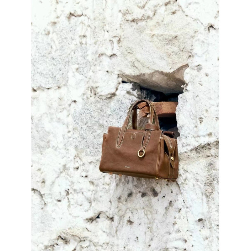 Songmont Mountain tiene una serie de senderos de pino bajo la montaña mini ver cosas bolsa de viaje asexual piel bronceada vegetal bolsa de hombro