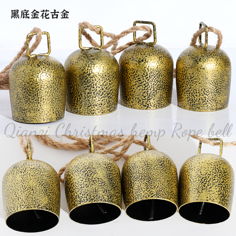 黑底青铜麻绳铃铛04