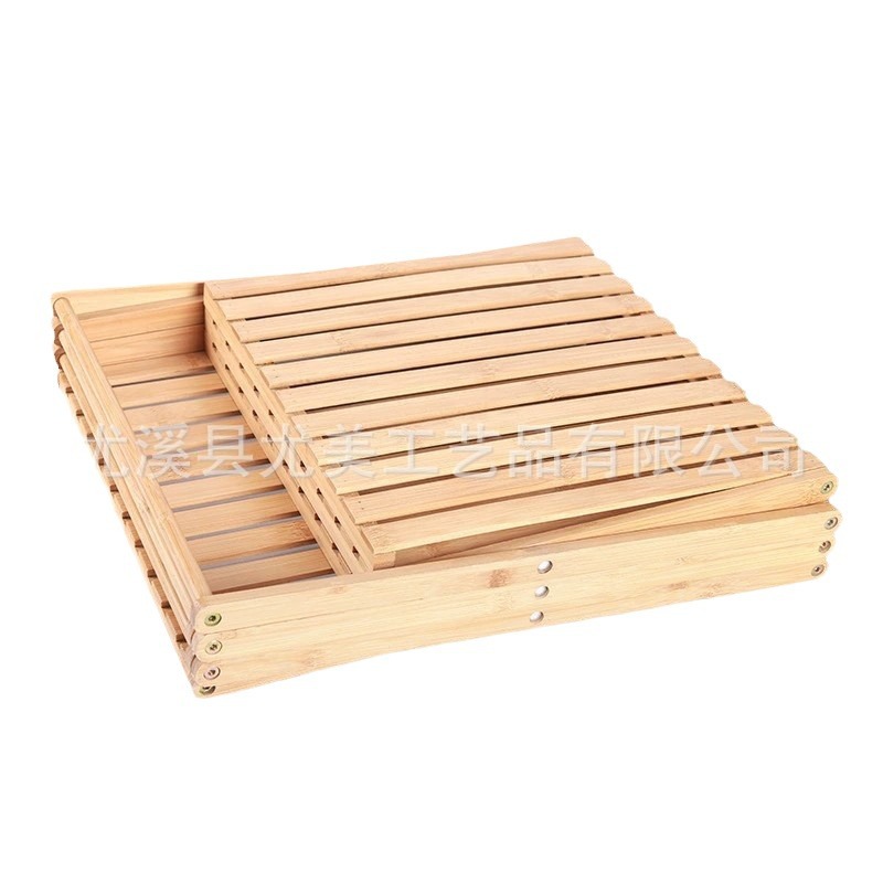 Suministros al aire libre transfronterizos estante de almacenamiento para acampar telescópico portátil multifuncional picnic plegable multi-capa colgando estante de almacenamiento