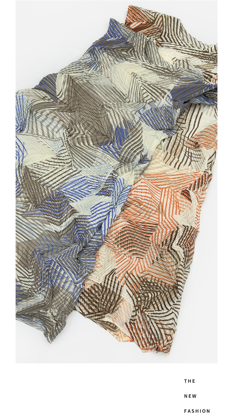 Französisches Retro Midikleid Mit Print Für Damen Im Sommer_voghion.com