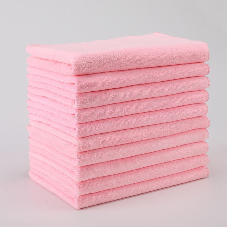 Los fabricantes de toallas de peluquería venden al por mayor toallas de limpieza de belleza suaves y absorbentes de agua que no son fáciles de perder image 16