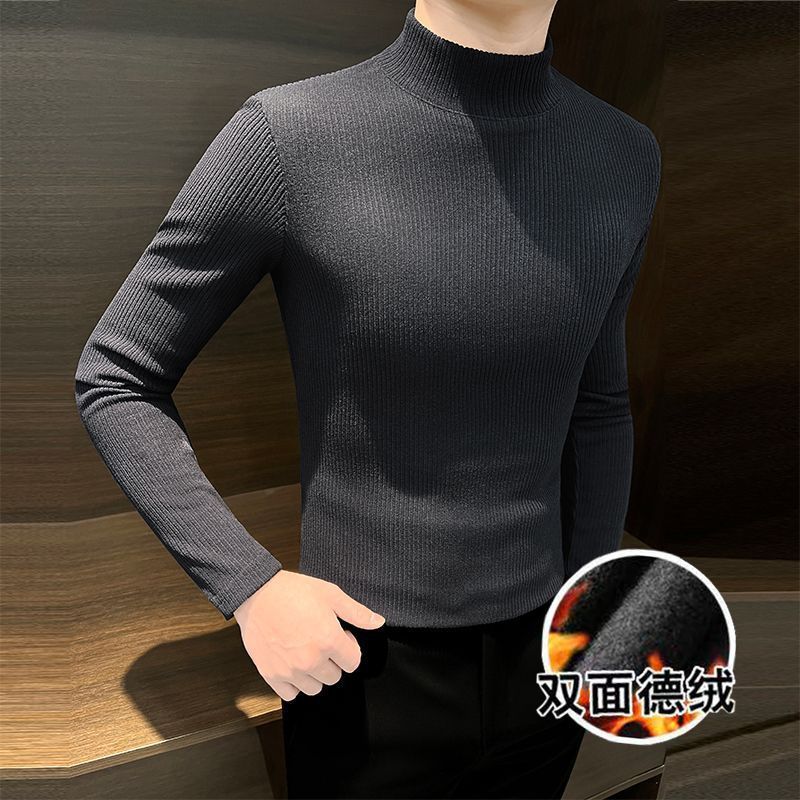 [나사 양면 벨벳] 다크 그레이