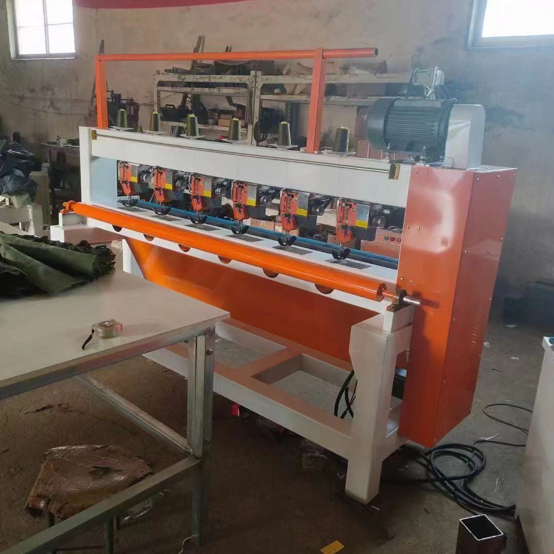 迷彩被绗缝机多针电脑绗缝机山东多针绗缝机蚕丝被绗缝机价格