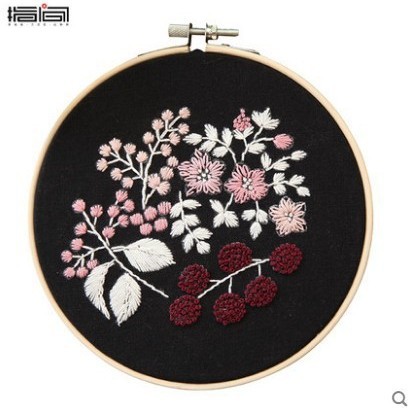 Pintura colgante Peach Garden (producto no terminado)