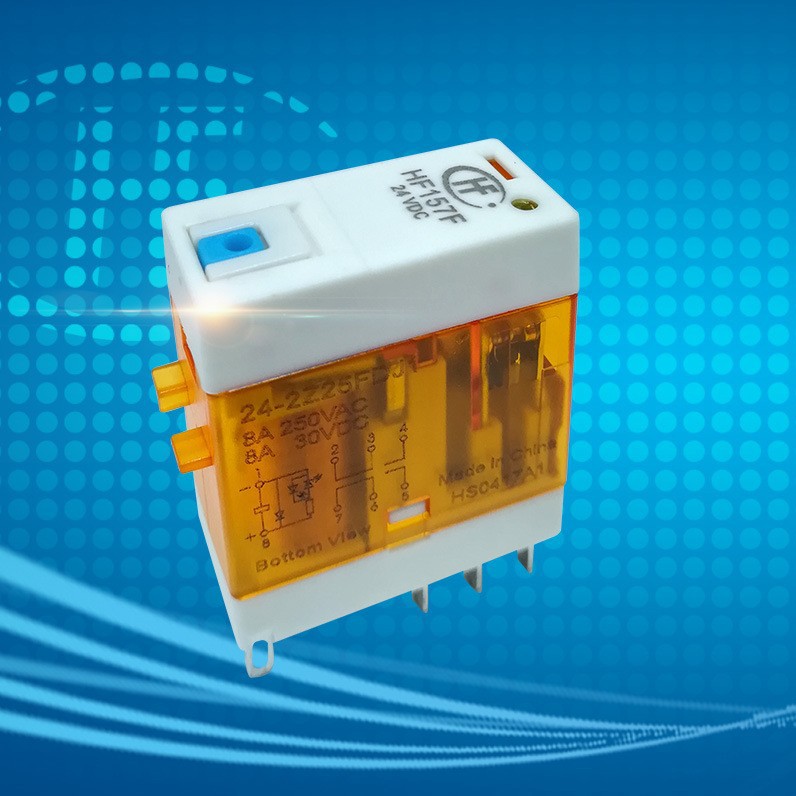 HF157F-24-2Z25FD2功率继电器8A电流24V全新原装