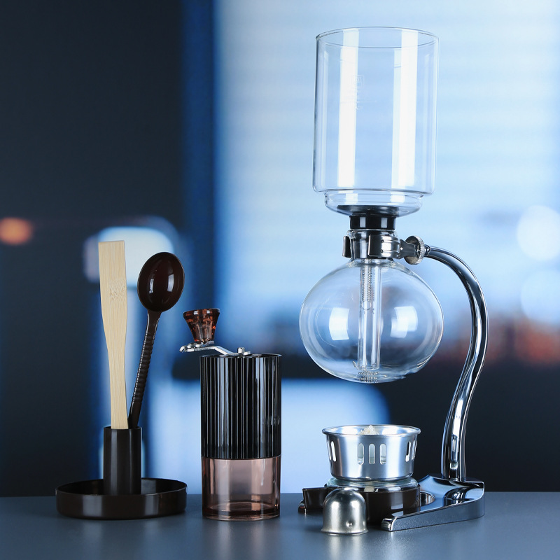 5人份精品手冲咖啡萃取赛风虹吸壶滴漏式家用套装手冲咖啡器具