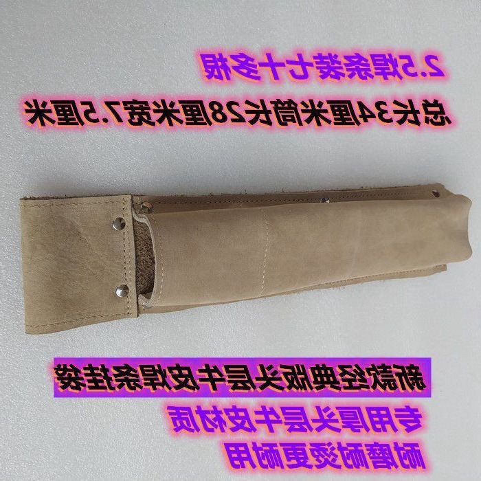 도구 포켓 용접봉 가방 두껍게 상단 레이어 소 가죽 휴대용 보관 가방 내마모성 안티 스케일링 허리 교수형 다리 교수형 용접기 가방
