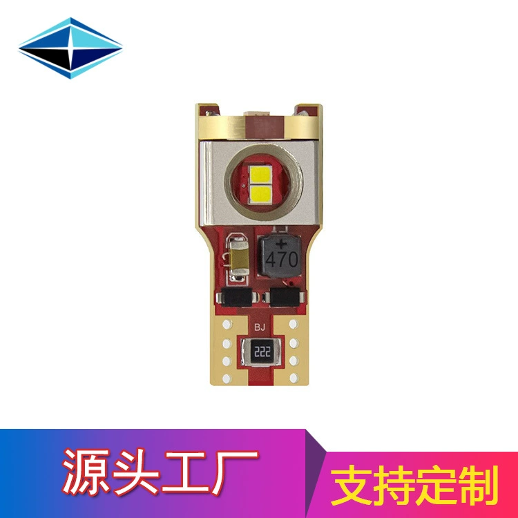 Трансграничный хит продаж модифицированный Универсальный потолочный светильник новый 2016 декодирование постоянного тока свет номерного знака автомобиля t10led индикатор ширины