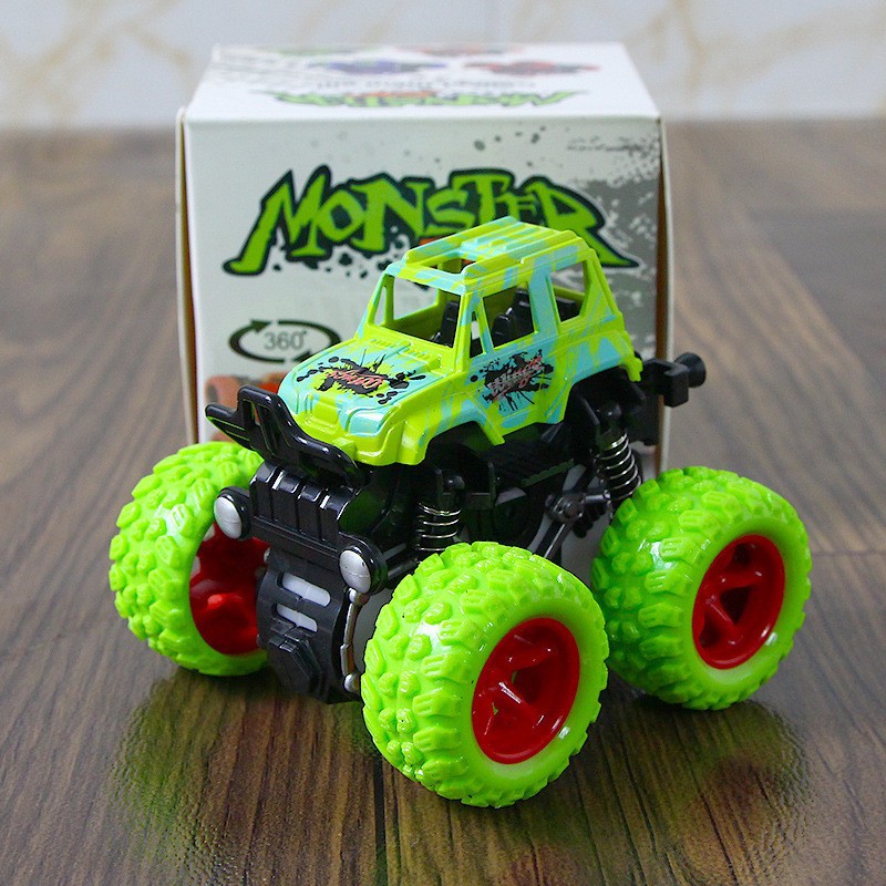 Off-road vehicle toy super resistente a la caída, modelo de coche de escalada, coche nostálgico, simulación de coche de juguete con tracción en las cuatro ruedas