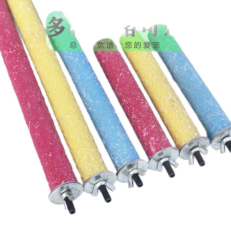 鹦鹉磨爪棒专用站杆玩具磨嘴器磨砂站架棍玄凤小鸟笼配件用品大全|undefined