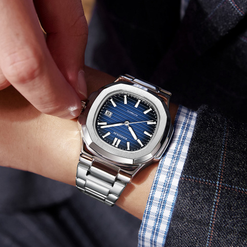 Cross-border Kingston mechanical watch, fully automatic men's watch, classic Nautilus watch, luminous watch, waterproof men's watch