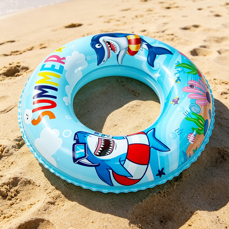 Anillo de natación infantil de plumas de mar para bebés de 3 a 6 años de edad para adultos engrosados inflables anillo infantil axillar fábrica al por mayor
