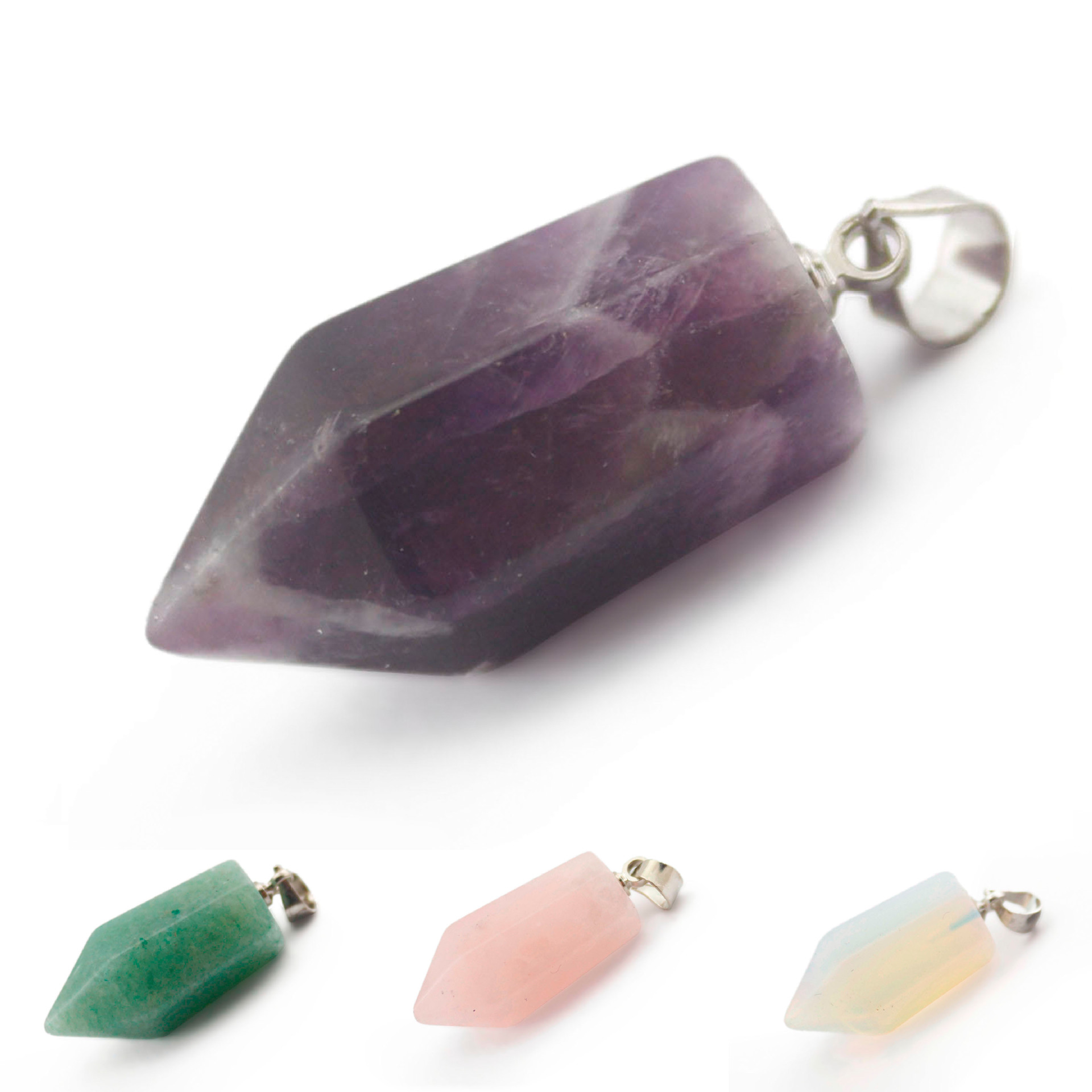 Mini colgante de columna hexagonal pequeña-A086