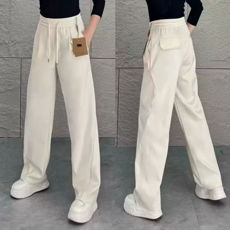 Men's quality spring universal minimalistic elastic trousers