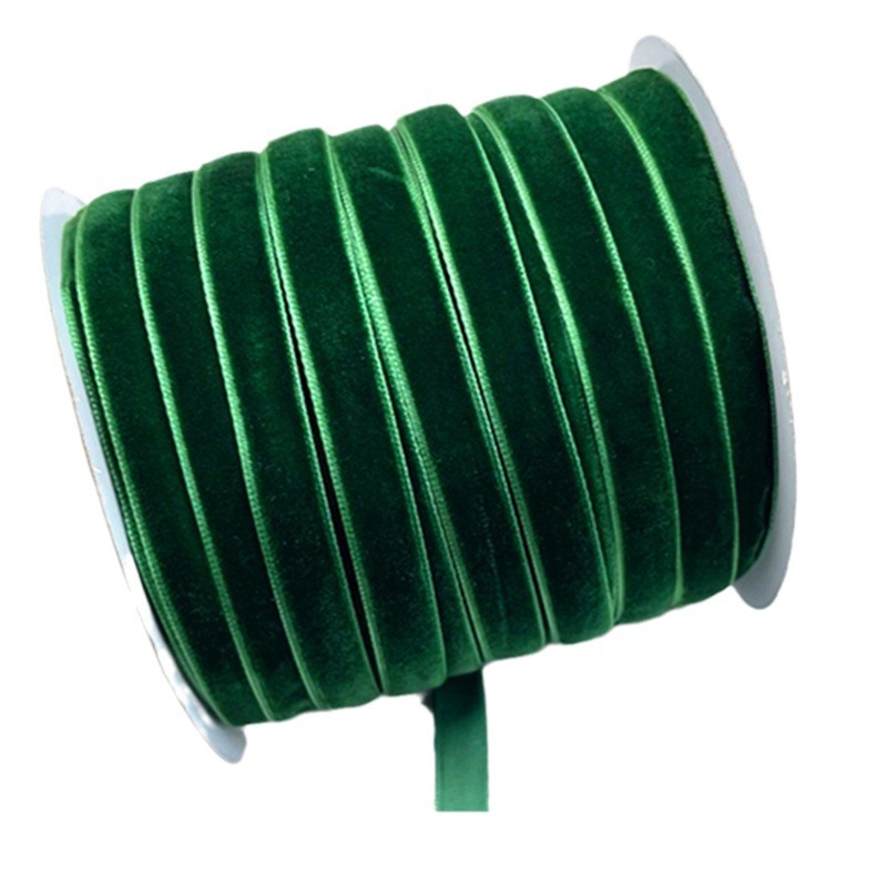 1cm cinturón de terciopelo colorido DIY hecho a mano arco accesorios para el cabello flocado cinturón ropa interior decoración accesorios cinturón de terciopelo