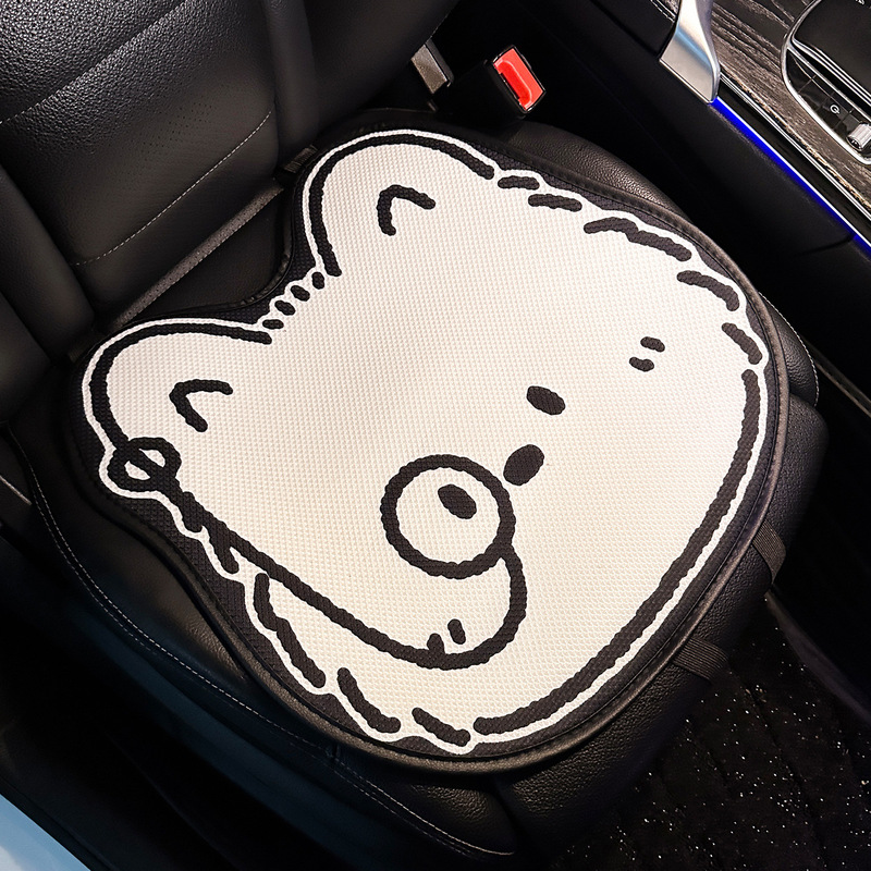 オールシーズン対応カーシートクッション、かわいい子犬サマーシートクッション、ハイエンド2025年新車後部座席カバー|undefined